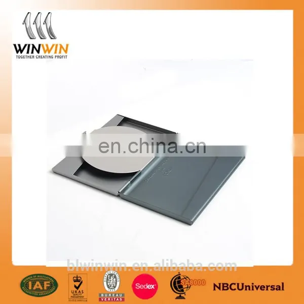 Silver Aluminum Business Card Case With Mirror photo-4