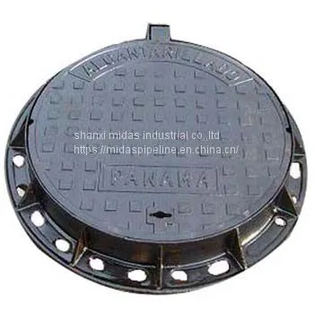 Standard Size Cast Ductile Iron Manhole Cover photo-4
