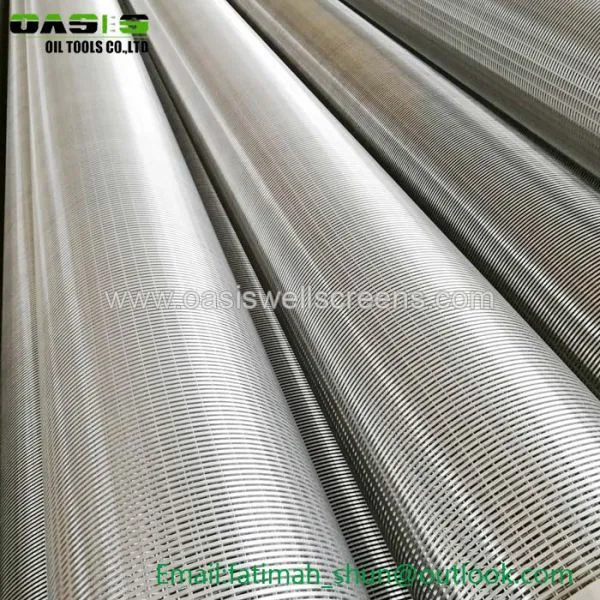 304 Steel Square Slot 20 Strainers Deep Well Water Pipes With Threaded Ends photo-2