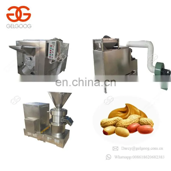 Full Automatic Commercial Sesame Peanut Grinding Separating Chopper Equipment Cashew Nut Roasting Machine photo-4