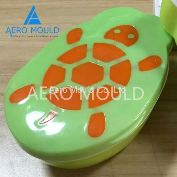 Double Color Custom Container Plastic Injection Mold photo-3
