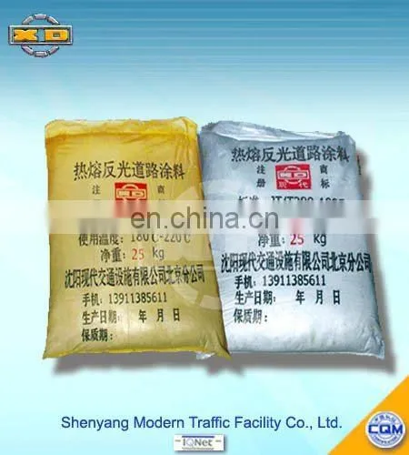 Hot Melt Reflective Road Marking Thermoplastic Paint photo-2