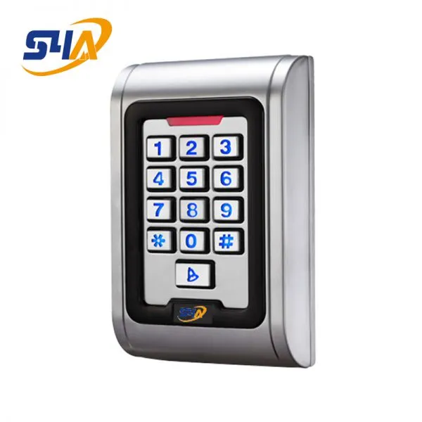 IP68 metal security access control with keypad for access control system support RFID card and code