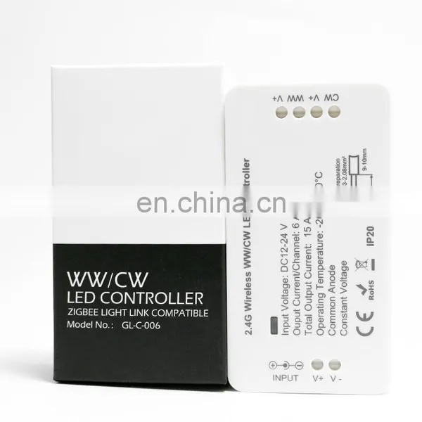 2.4G Wireless WW/CW Zigbee Dual Color Led Light Controller photo-5