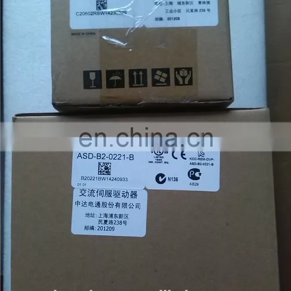 200w Delta B2 Servo Motor and Driver ECMA-C20602RS + ASD-B2-0221-B photo-5
