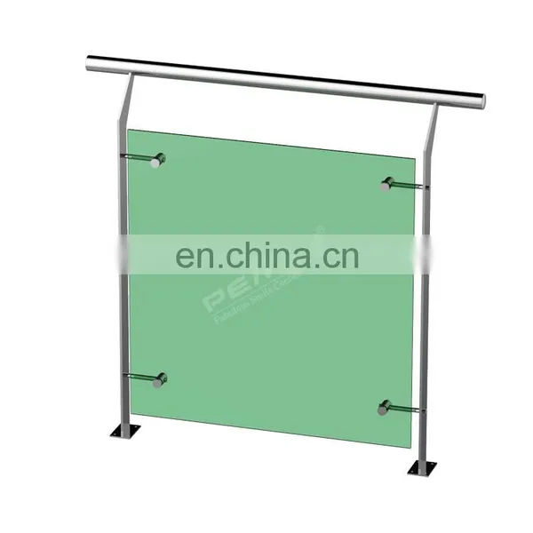 Balcony Handrails Stainless Steel Glass Railing For Outdoor photo-3