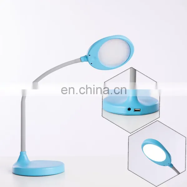 Eye Protection Bedside Table Lamp Lighting With Touch Control for Reading Study photo-2