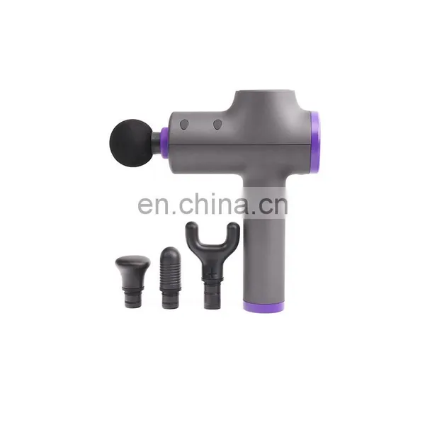 Free Massage Heads 26V Quiet Water-Proof Easy Handle Chinese Cordless Muscle Massager Massage Gun photo-5