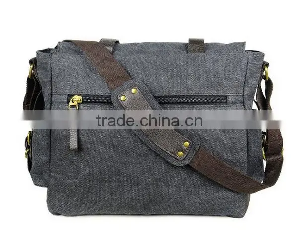 Wholesale School Black Messenger Bags photo-3