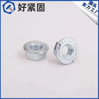 M4-M16 304/201/316 Serrated Hex Flange Nuts photo-3