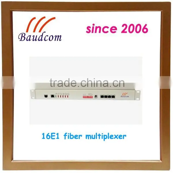 16E1 Fiber Multiplexer Telecom Equipment