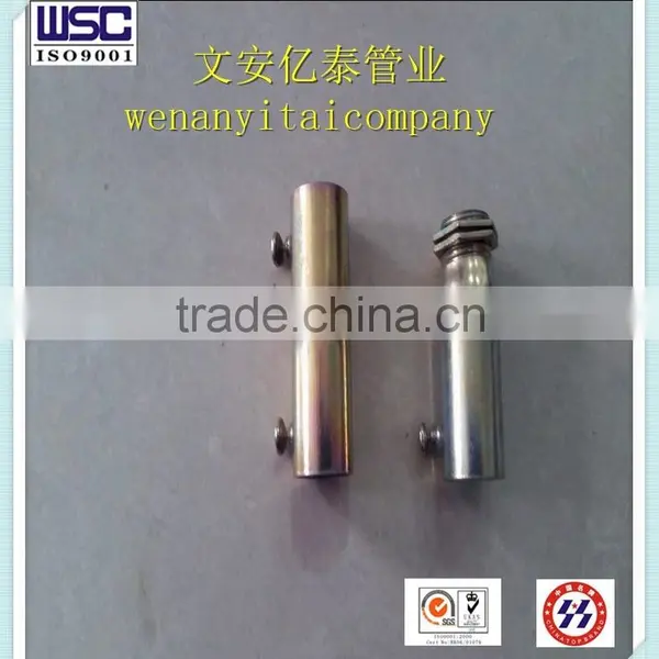 20mm Galvanized Metal Straight Pipe Joints photo-2