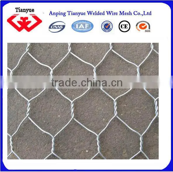 Pvc Coated Hot Dipped Galvanized 1/2 Inch Double Twist Hexagonal Wire Mesh photo-2