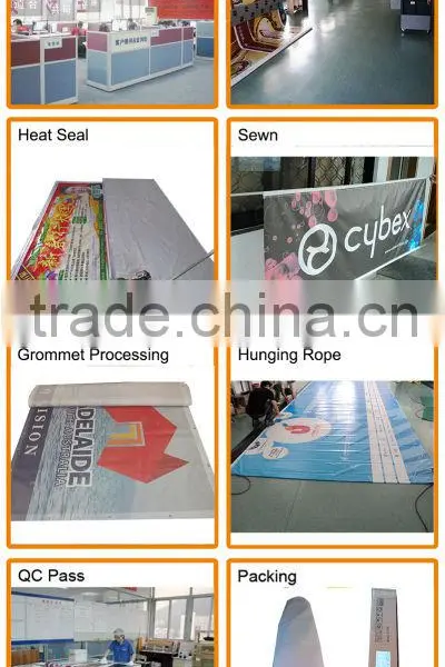 Custom Hanging Advertising Flex Banner Printing Service-D-0612 photo-6