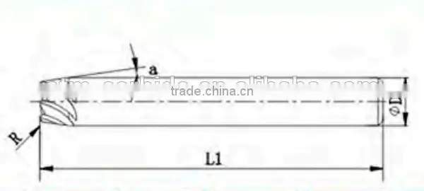 2016 Hot Selling Tungsten Carbide Mirror End Mill photo-3