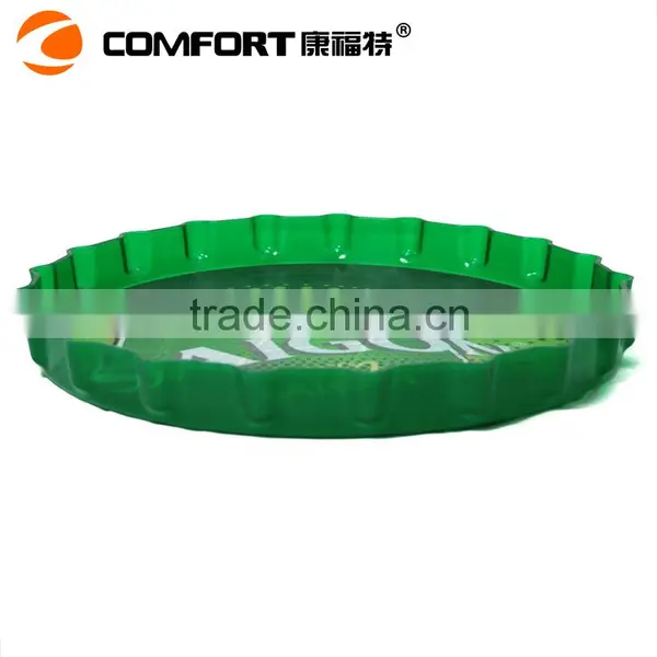 Food Grade Large Green Plastic Serving Tray photo-4