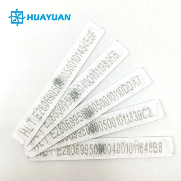 860Mhz~960Mhz Washable UHF Chip Textile RFID Linen Tag for Laundry System photo-3