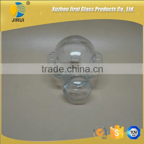 140ml Big Hero Shape Clear Glass Candy Jar photo-6