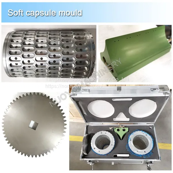 RJN-115 Automatic High Purity Reishi Spore Curcuma Vitamin E Fish Oil Liquid Filler Capsule Filling Machine photo-2