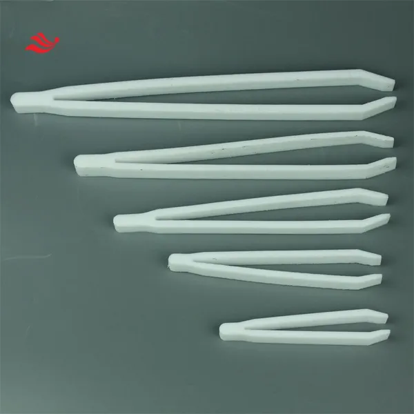 High Quality Lab White PTFE Coating 250MM Tweezers for Sale photo-5