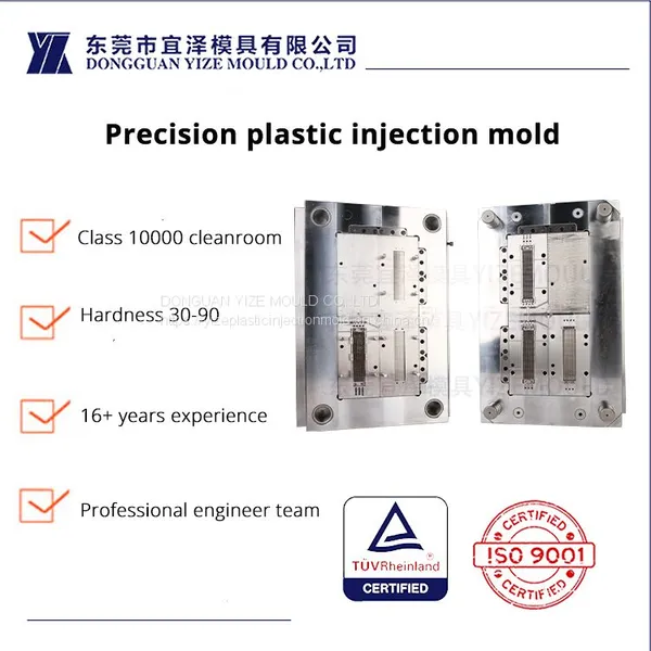 High Precision Plastic Injection Mold for LCP E130i High Temperature Resistance Satellite Electronic Components photo-3