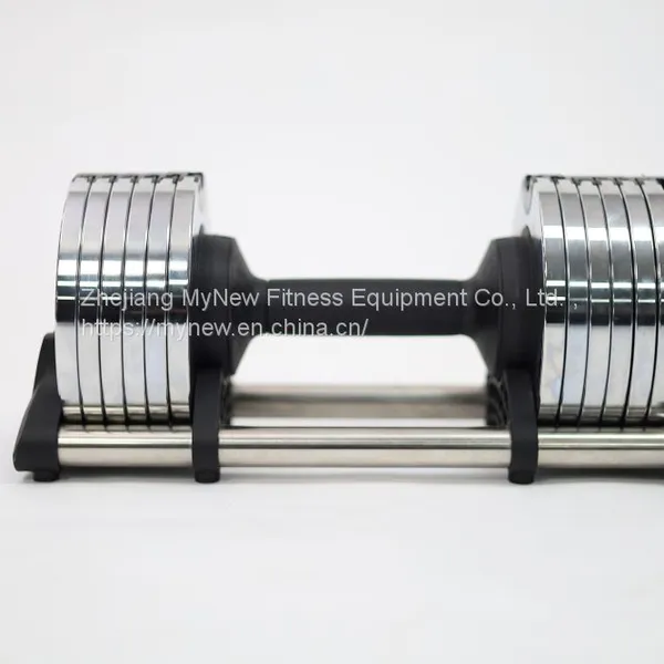 High Quality Muscles Exercise 4kg Increment Rotating Handle Dumbbells photo-2