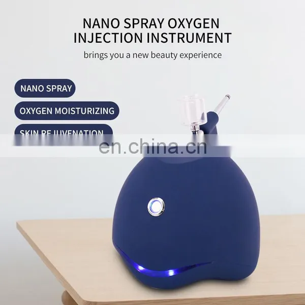 Blue Elf Nano Spray Oxygen Injection Instrument Глубокое увлажнение, омоложение кожи, очистка лица. Устройство для ухода за кожей и красоты photo-5