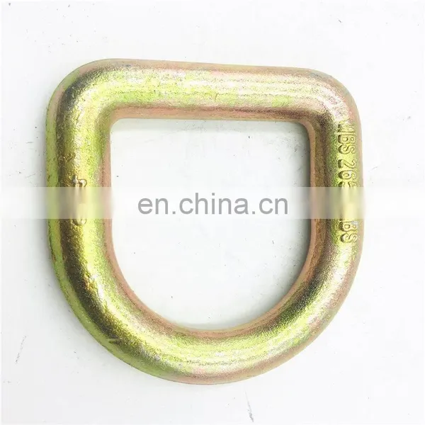 Custom Rigging Hardware Steel Forged D Type Stainless Steel Ring photo-4