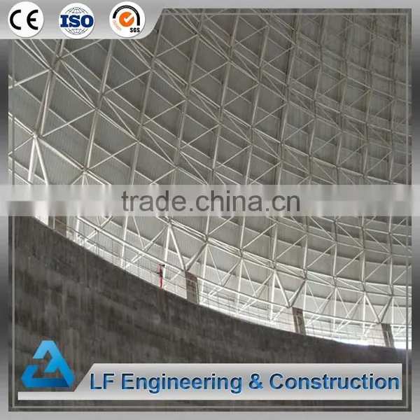 Cost Efficient Space Frame Dome Warehouse Dry Coal Storage Shed photo-6