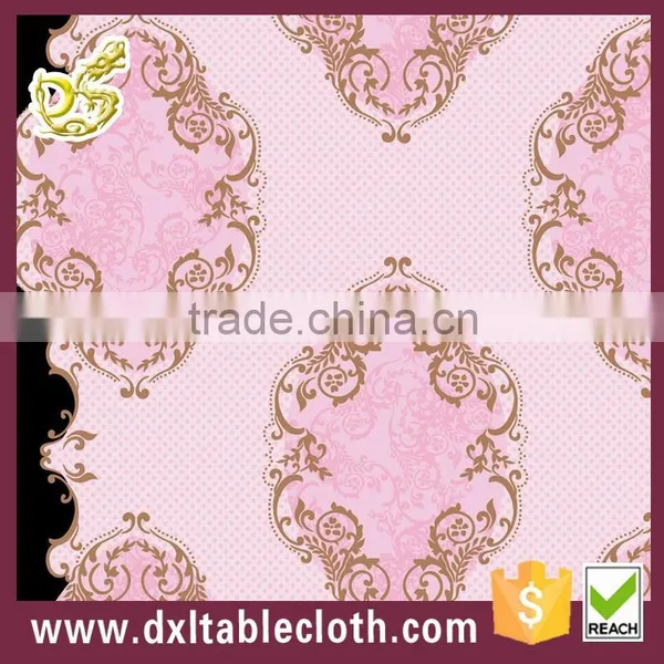 Spring Blossoms Damask Tablecloth Home Use Pvc Tablecover photo-2