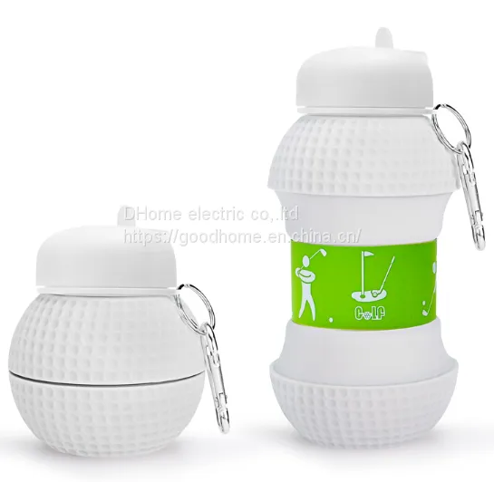 Outdoor Sports Water Bottle Household Silicone Folding Cup（Wechat:13510231336） photo-3