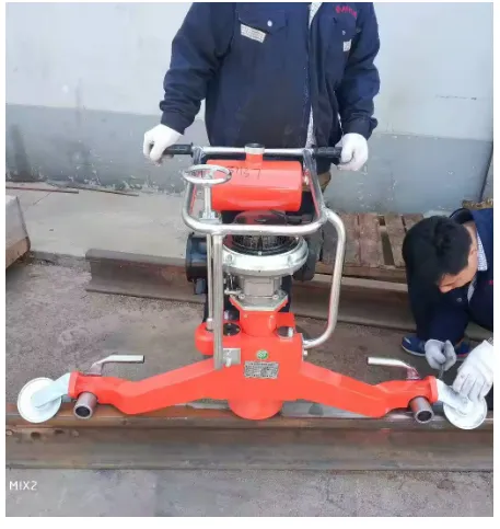 Petrol Rail Fine Grinder Rail Profile Grinding Machine photo-2