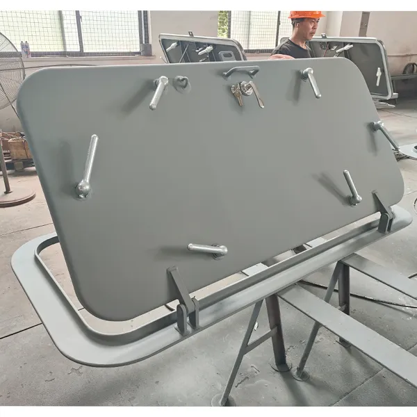High Quality Steel Marine Door With Quick Open and Close Function New Design Weathertight Door photo-4