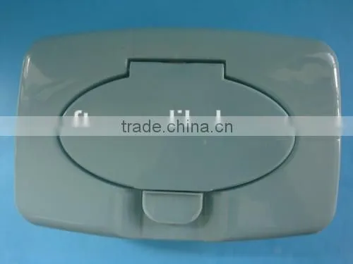 Easy Taking Plastic Wet Wipes Box for 80pcs With Flip Top Cap photo-2