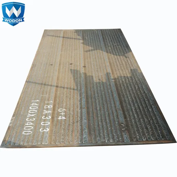 High Performance Bimetal Coated Wear Resistance Steel Plate Q195 Grade DIN Standard Construction Applications Cutting Bending