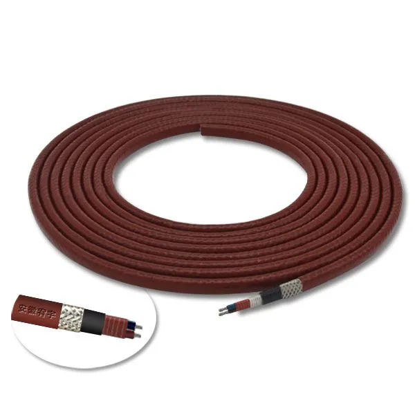 220 V 20m/p c Self Regulating Heating Cable Medium Temperature Explosion - Proof Reinforced Fluorinated Type photo-3