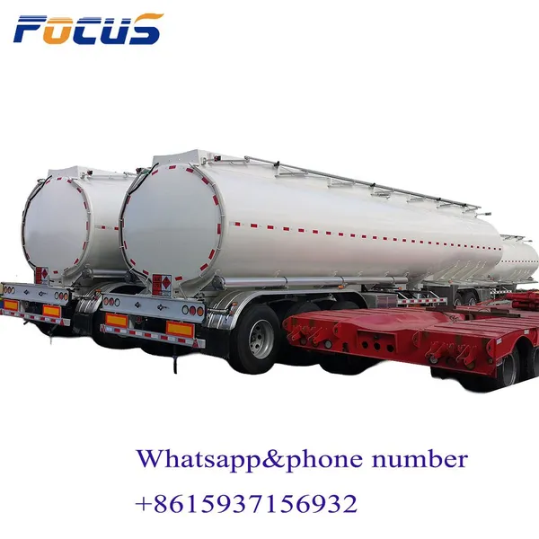 3 Axle 40,000L 2-compartment “double Wall” Aviation REFUELLER SEMI-TRAILER , High-capacity Fuel Tanker Trailers for Efficient Transport photo-2