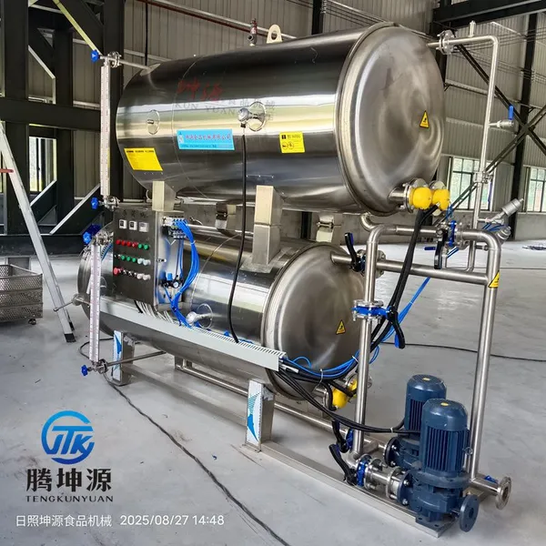 Water Bath Sterilizer for High-temperature and High-pressure Sterilization of Zongzi and Meat Products photo-3