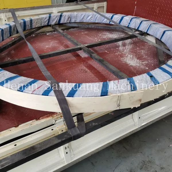 Double Row Ball Slewing Ring Customized Processing Rotary Support Ring photo-3