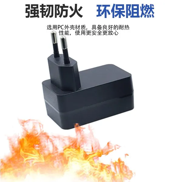 Eu Plug 12V Power Adapter, CE, LVD, EMC, ROHS Certified, Charger, 1A, 2A, 3A, 4A, 5A, 6A DC Power Cord photo-4