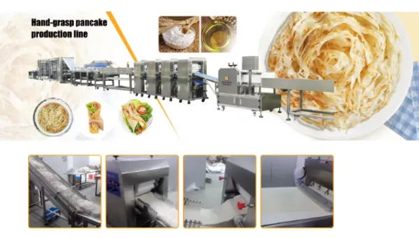 1000-2000 Kg/h Full Automatic Industrial Roti Making Machine photo-3