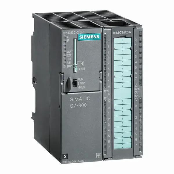 Original Siemens 6ES7313-6CG04-0AB0 SIMATIC S7-300 CPU313C 2DP PLC Controller Module Industrial Automation