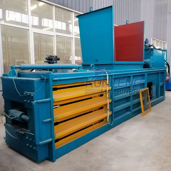 Municipal Garbage Hydraulic Baling Machine Plastic Cardboard Box Baler photo-2