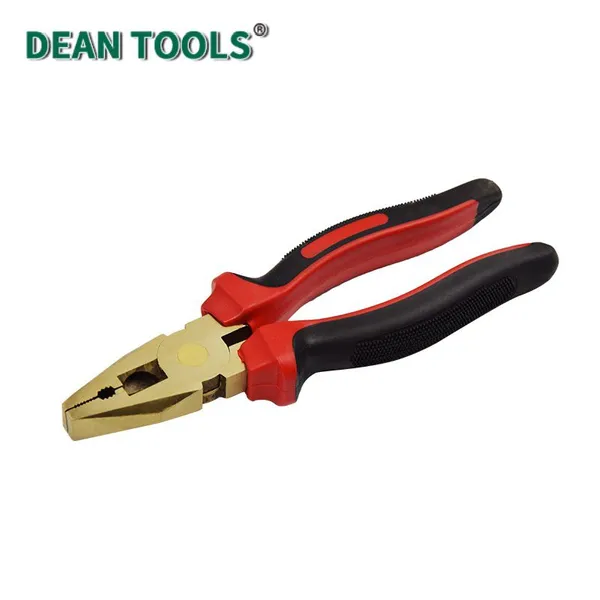 Non-Sparking Pliers,Lineman, Non Sparking Combination Plier, Spark-free Safety Side Cutter Linemans Pliers photo-4