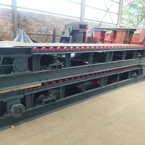 Lime Plant Material Conveyor Belt Machine photo-2