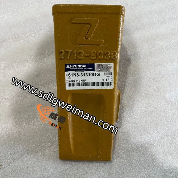 Original Hyundai S1N8‑31310GG Point‑Tooth for excavator