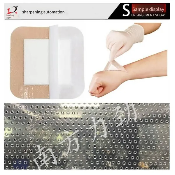 Ultrasonic Silicone Gel Perforating Machine Source Factory | Precision Perforation of Medical Dressing Silicone Gel photo-3