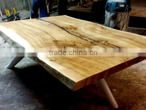 Fully Finished Furniture - Ash Wood or Oak Coffe Table photo-2