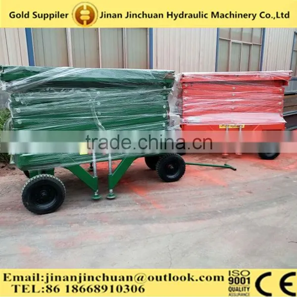 Movable Scissor Lift Platform/mobile Hydraulic Lift Table/scissor Hydraulic Lift Platform QYCY0.3-9 photo-5