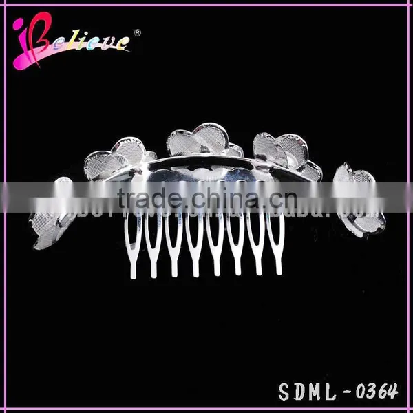Yiwu Market Hot Selling Bridal Diamond Hair Jewelry,hair Accessories Wholesale Magic Hair Comb photo-2